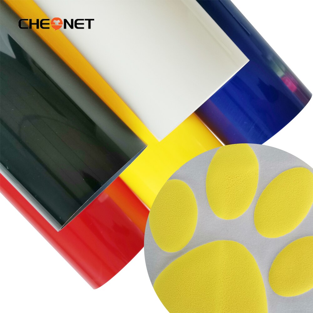 3D Puff Heat Transfer Vinyl Press Machine Iron On DIY Custom Tshirt Easy to Cut Weed HTV Vinyl for Cricut Machine