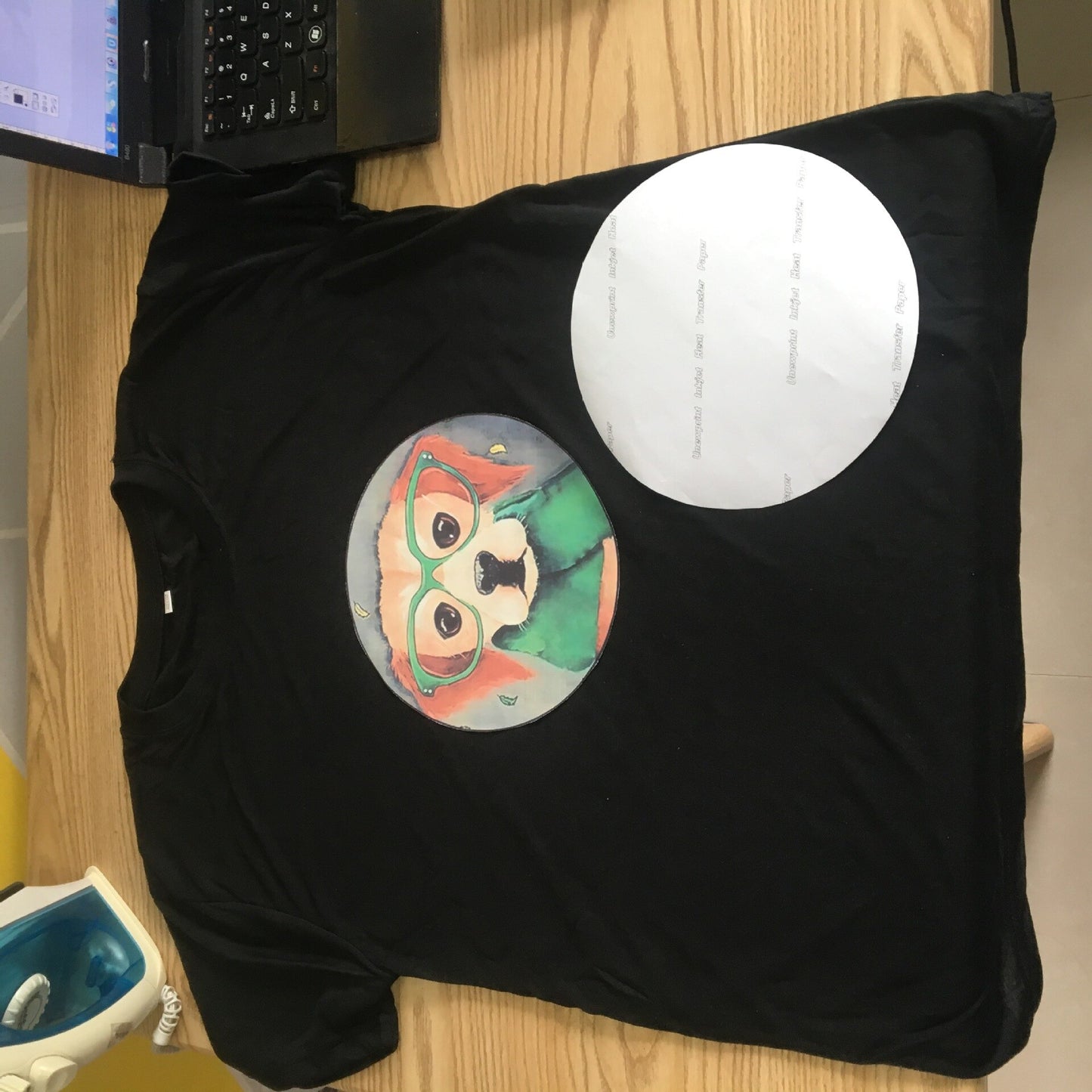 A4 light Dark Cotton Cloth DIY Iron Heat Press Print Paper T-shirt Inkjet Sublimation Printing Paper Thermal Transfer Paper