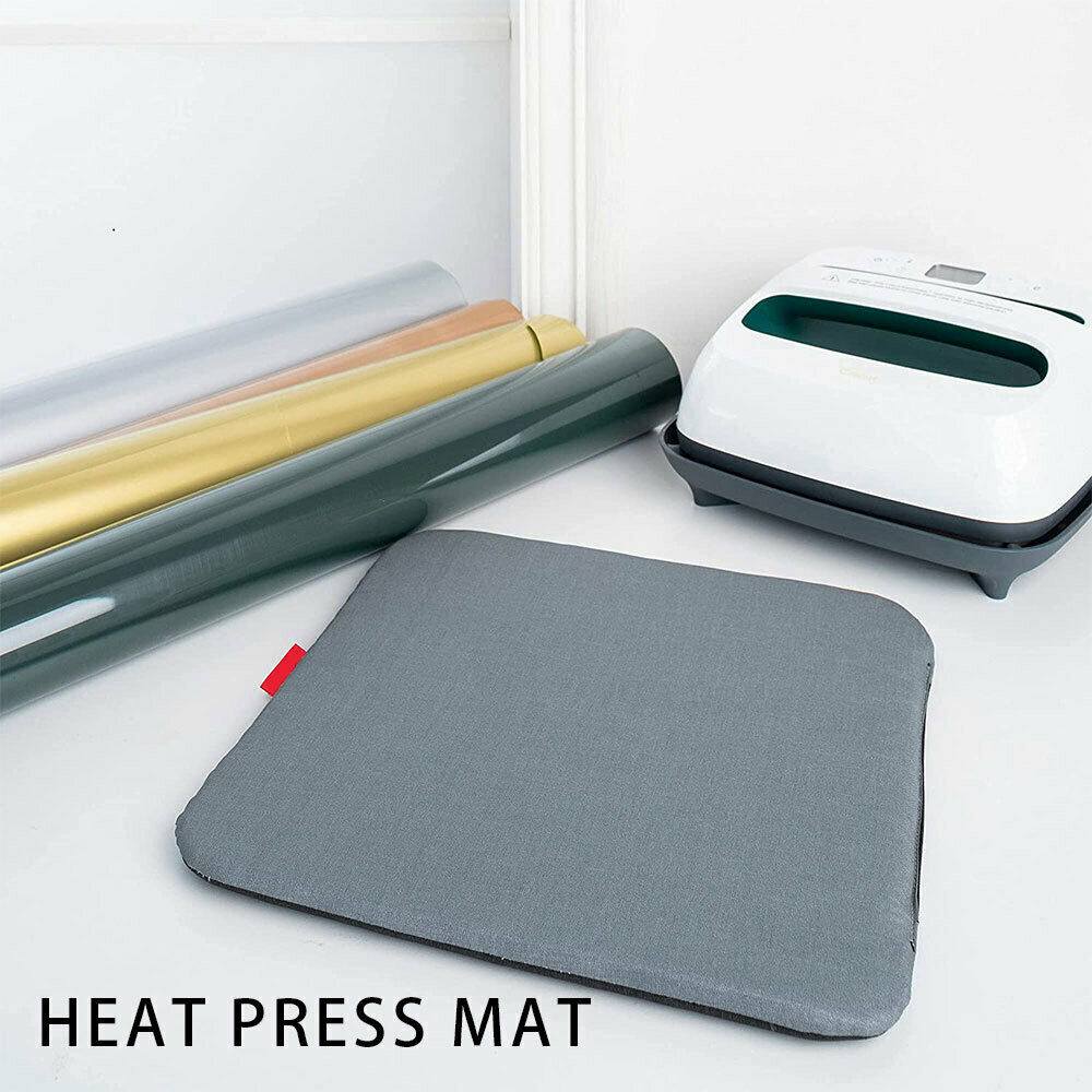Heat Press Mat for Cricut Easypress / Easypress 2 (12x12 inch) Craft Heating Transfer Vinyl HTV Ironing Insulation Heating Mats